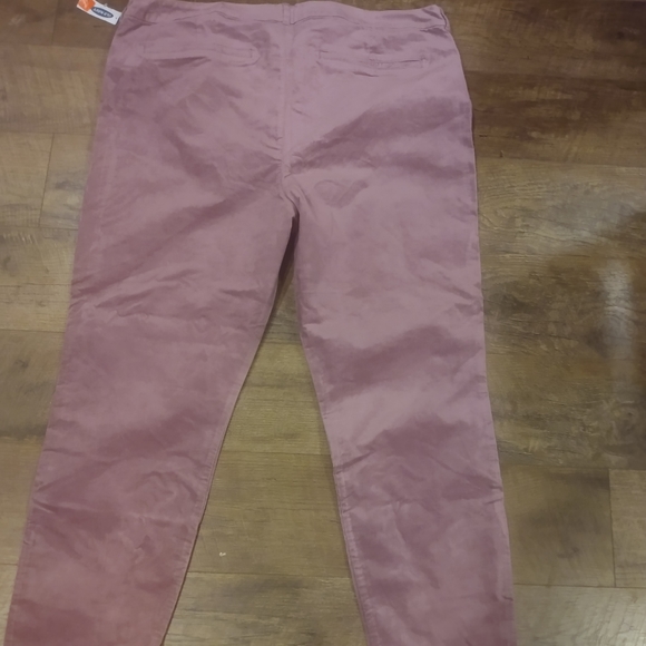 Velvet Lavender/Mauve Straight Leg Pants - Picture 6 of 7